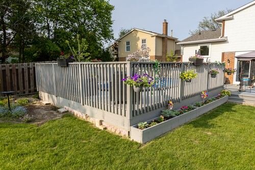 backyard renovation